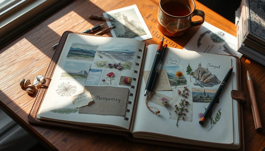 Travel Journal Visual Elements