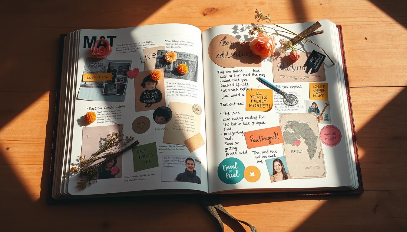 vision board journal ideas